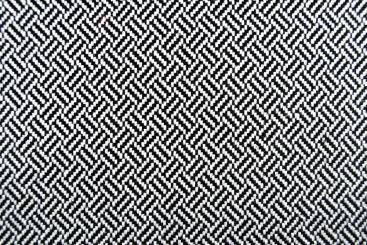 Outdoor-Stoff - Carré Schwarz