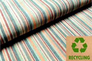 Recycling-Outdoorstoff Multistreifen - Terrazza 