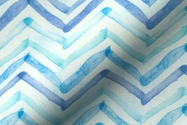 Outdoor-Stoff Dralon® - Digitaldruck - Waves 