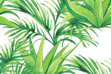 Outdoor-Stoff Premium - Botanischer Garten 