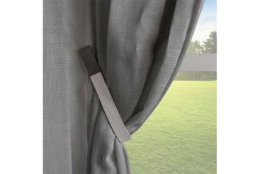 Raffhalter Kunstleder - magnetisch - Weiß 