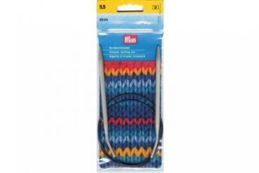 Rundstricknadeln Prym 80 cm - 5,5 mm Grau ALU 