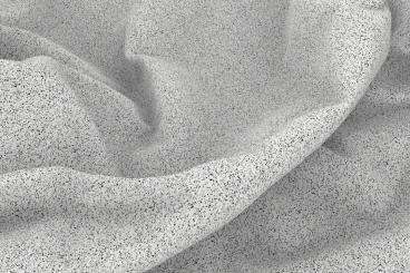 Trevira CS - Texture Grau/Schwarz