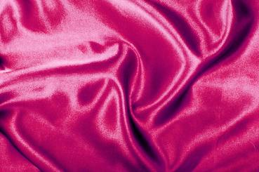 Satin - schwer entflammbar - Pink - 1,0 Meter 