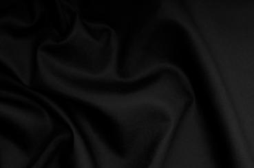 Universal Stoff deluxe B1 - schwer entflammbar Schwarz