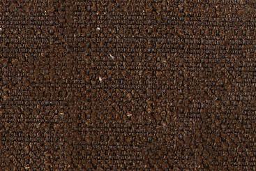 Möbelstoff - Leinenstruktur Tabak