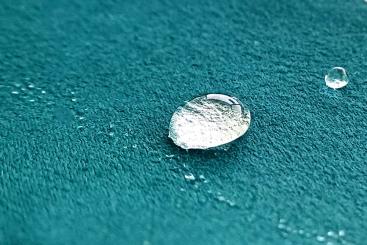 Microfaser-Möbelstoff Soft wasserabweisend - Petrol 