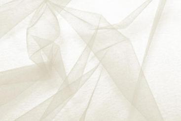 Feintüll - Champagner - 2,0 Meter 