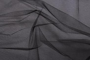 Softtüll - Schwarz - 130 cm 