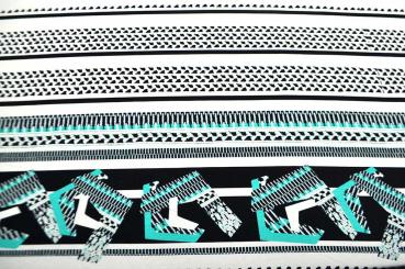 Viskose-Paneljersey - Toledo 