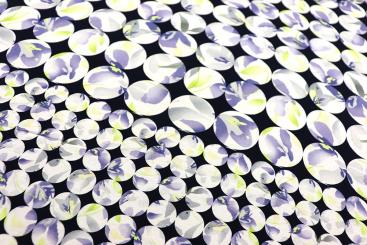 Viskose-Paneljersey - Looking Glasses 