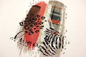 Viskose-Paneljersey - Animalique 