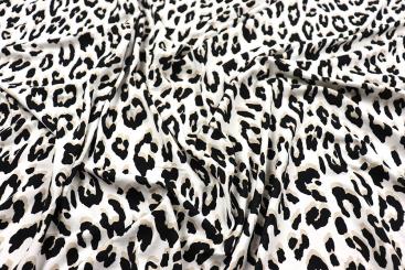 Viskosejersey - African Leo - 1,0 Meter 