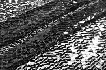 Paillettenstoff - Stäbchen 