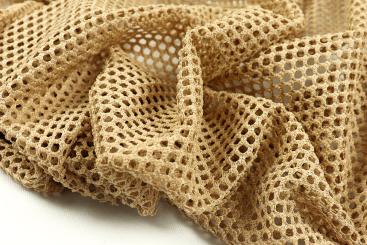 Glitter Mesh - Sand 