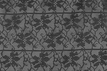 Stretch-Mesh Premium - Big Black Lace 