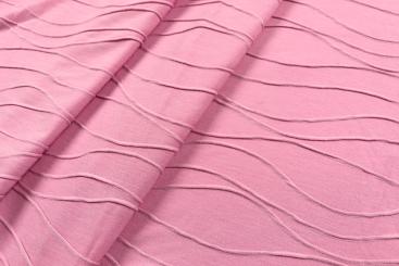 Strukturjersey - Rose Waves 