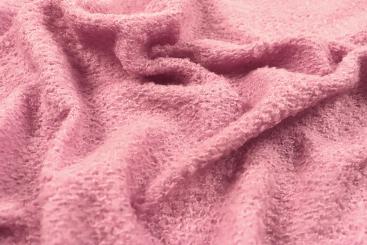 Bouclé-Strick light - Rosé 