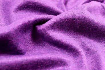 Strickjersey glatt - Lila Melange 