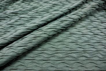 Strukturjersey - Wellenstruktur - Army Green 