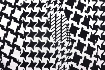 Viskosejersey - Pepita Big Mix 