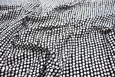 Viskosejersey - Tupfen-Fest 