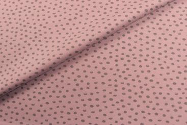 Jersey -  Dottie - Rosé/Grau 