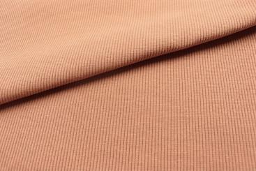 Jersey - Feinripp - Camel 