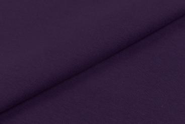 Jersey - Feiner Strick - Aubergine 