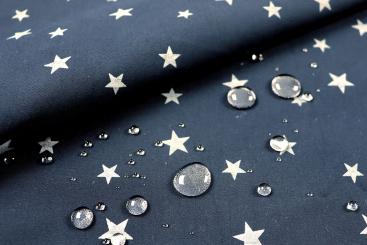 Regenjacken-Stoff - Sterne 