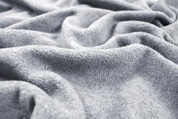 Polarfleece Melange - Hellgrau 