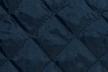 Steppfutter wattiert Dunkelblau