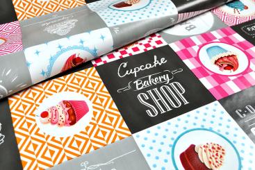 Wachstuch - Cupcakes and Coffee 