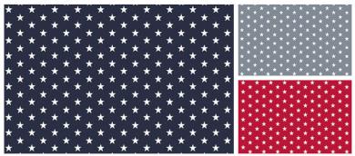 Tischdeckenstoff Bella - Mini-Sterne 