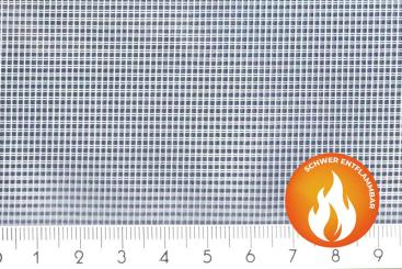 Moskitonetz Meterware - Bleiband - 300 cm - Permament B1 - Weiß 