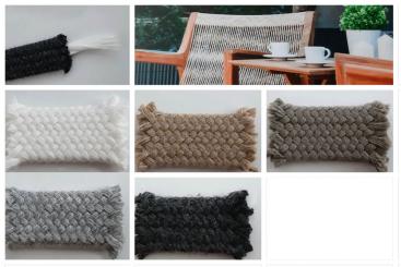 Stuhl-Gurtband  Spezial - rund geflochten - Ø 1,7 cm 