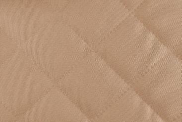 Polyesterstoff - reißfest und wasserabweisend - Rauten-Stepp - Sand 