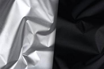 Isolierfutter - Silber/Schwarz 