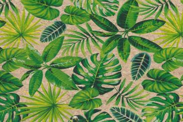 Kork-Stoff Digitalprint - Exotic 