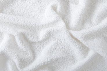 Frottee Weiß