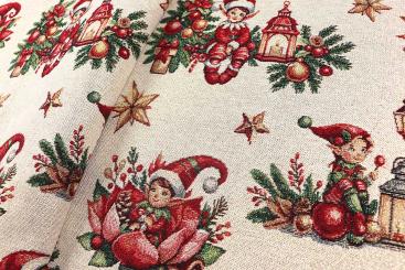 Gobelin Glitzer - Santas Gnomes 