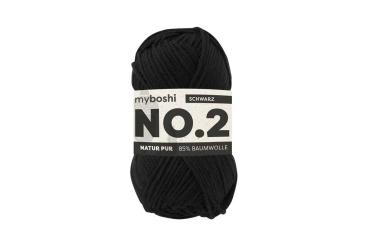 Myboshi No. 2 - 50 g - Schwarz 