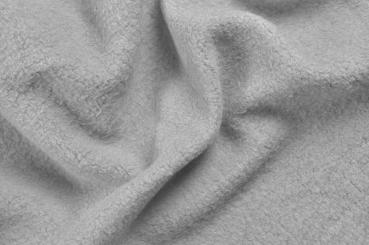 Jersey-Fleece Hellgrau