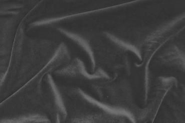 Möbelbezugsstoff - Samt Grau