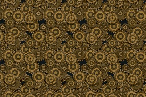 Wellness-Fleece - Steampunk Zahnrad