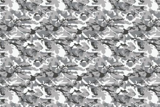 Wärmevorhang-Stoff - Camouflage Natur