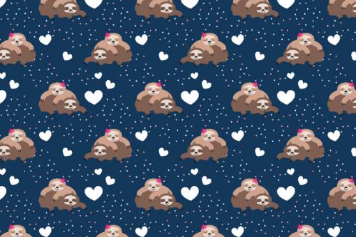 Fleece - Schmuse-Faultier