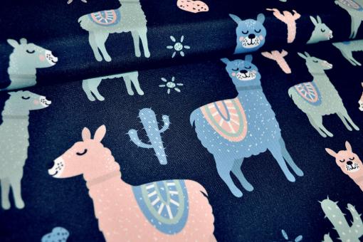 Dekostoff - Sleeping Alpacas