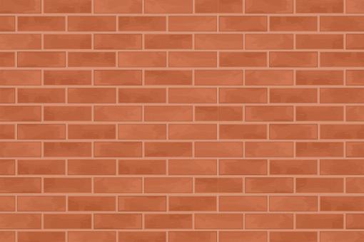 Universalstoff - Ziegelmauer - 2,0 Meter