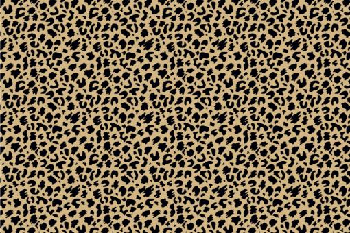 Fleece-Stoff - Leopard